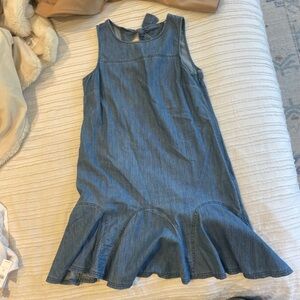 Cece 100% cotton blue midi dress